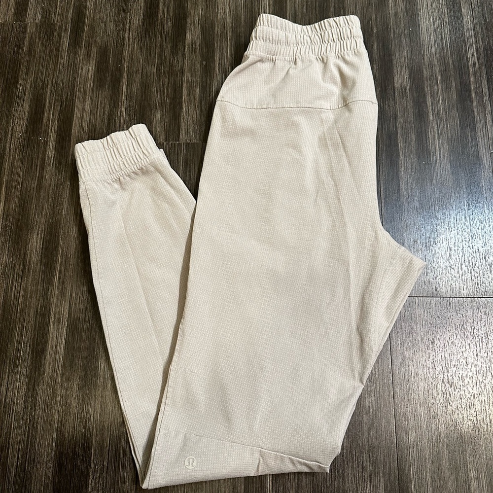 Beige / Cream Lululemon Joggers